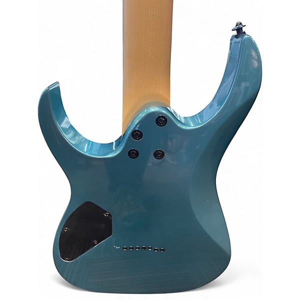 Used Ibanez grg7221m metalic light blue Solid Body Electric Guitar