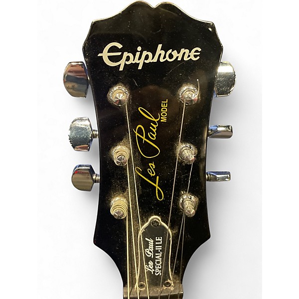 Used Epiphone Les Paul Special II Le 2 Color Sunburst Solid Body Electric Guitar