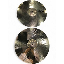 Used SABIAN 14in AAX Medium Hats(pair) Cymbal