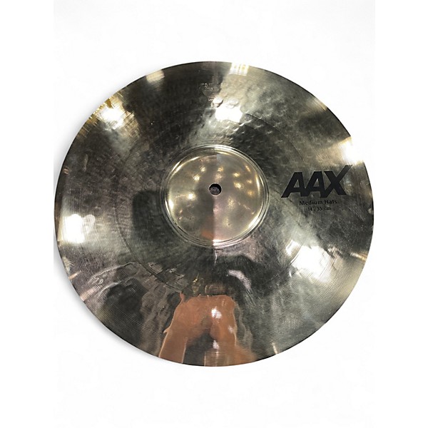 Used SABIAN 14in AAX Medium Hats(pair) Cymbal