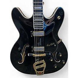 Used Hagstrom '67 VIKING II Black Hollow Body Electric Guitar