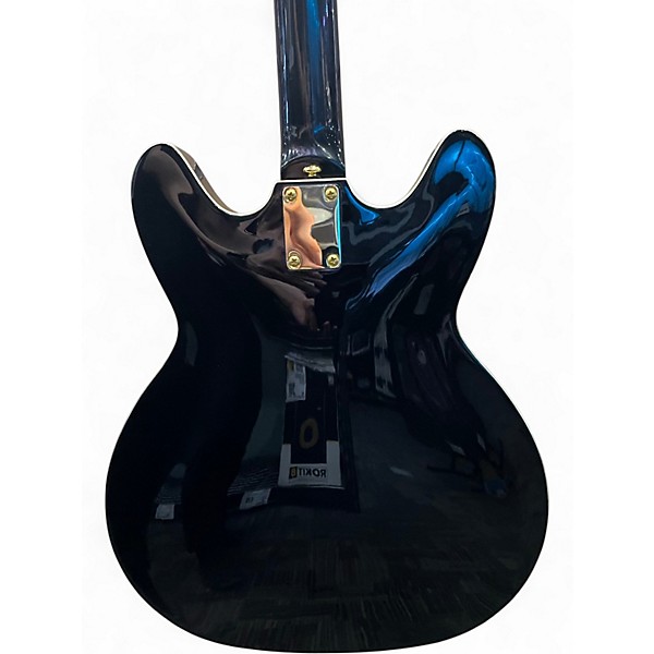 Used Hagstrom '67 VIKING II Black Hollow Body Electric Guitar