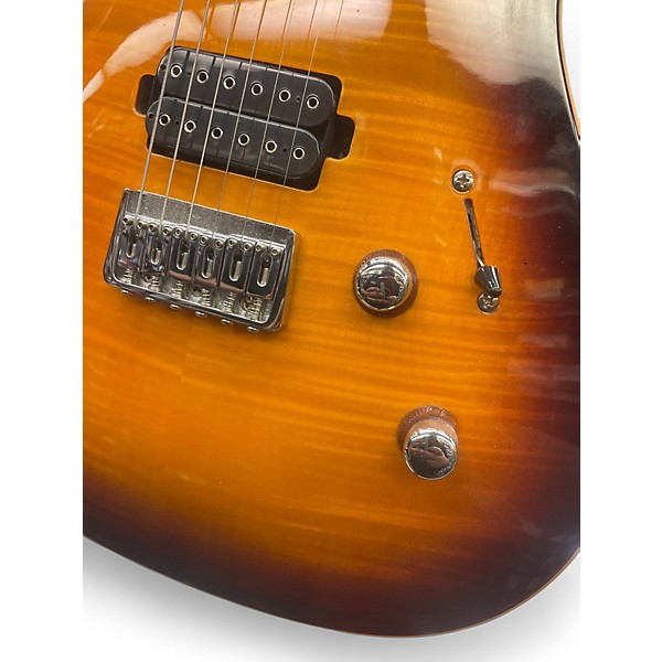 Used Teton R1630fm 2 Color Sunburst Solid Body Electric Guitar