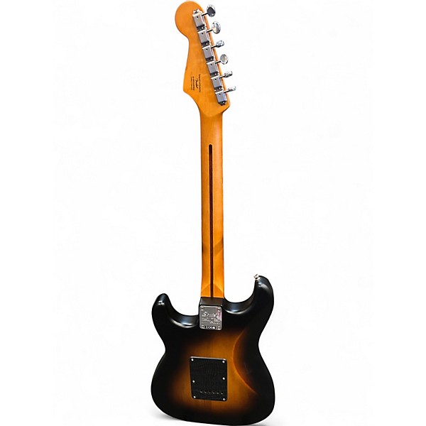 Used 2022 Squier 40th ANNIVERSARY 2 Color Sunburst Solid Body Electric Guitar