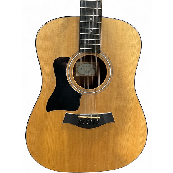 Used Taylor 150E 12 STRING Natural 12 String Acoustic Electric Guitar