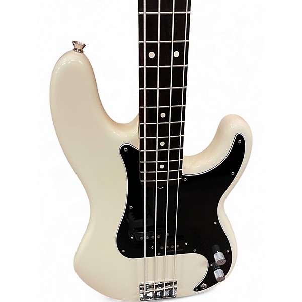Used 2023 Fender American Professional II Precision Bass Olympic White Electric Bass Guitar