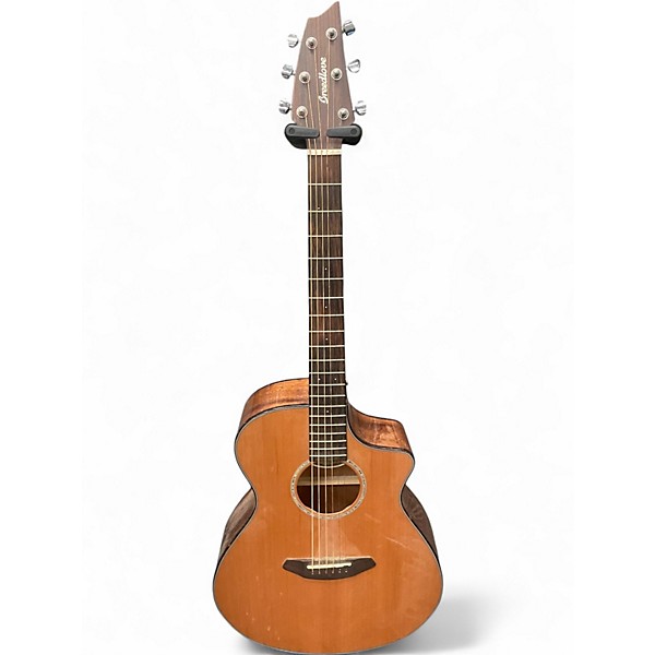 Used Breedlove Pursuit Concert Natural Acoustic Electric Guitar