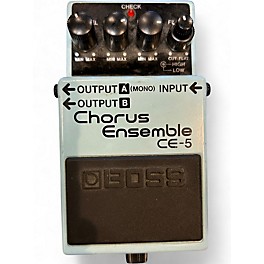 Used BOSS CE5 Chorus Ensemble Effect Pedal