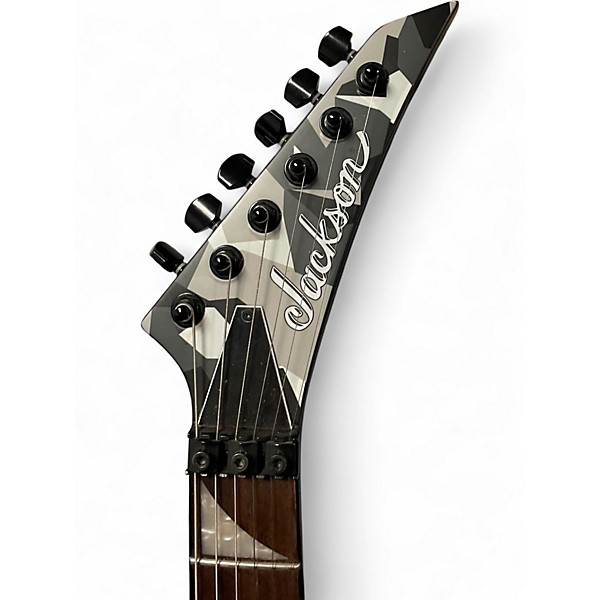 Used 2021 Jackson SLX DX Soloist Winter Camo Solid Body Electric Guitar