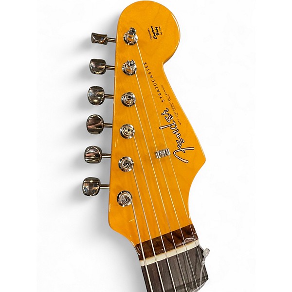 Used Fender 1961 AMERICAN VINTAGE II STRATOCASTER 3 Color Sunburst Solid Body Electric Guitar