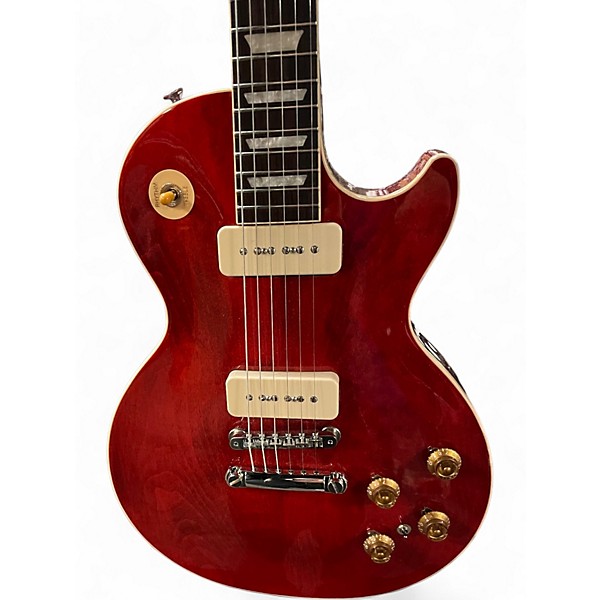 Used Gibson Warren Haynes Les Paul Standard Cherry Solid Body Electric Guitar