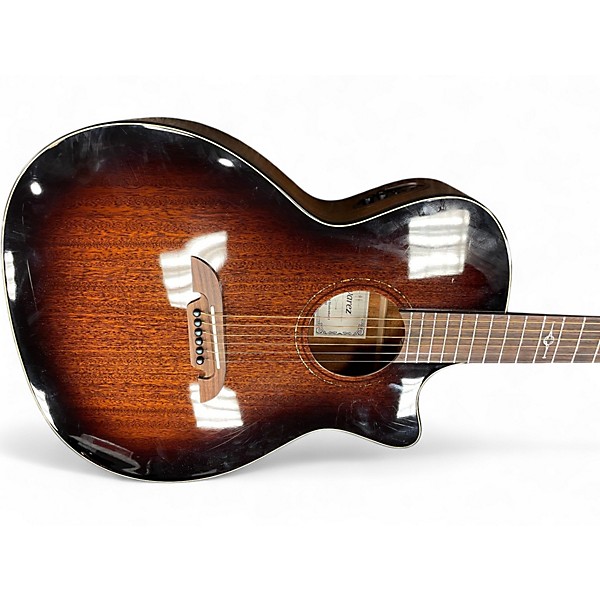 Used Alvarez ag66e 2 Color Sunburst Acoustic Electric Guitar