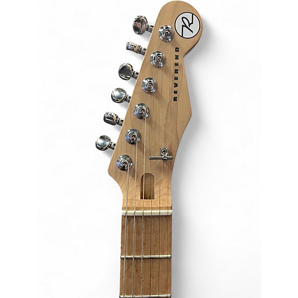 Used Reverend GREG KOCH Gristlemaster Transparent Orchid Pink Solid Body Electric Guitar