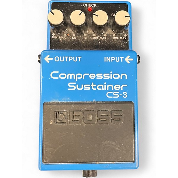 Used BOSS CS3 Compressor Sustainer Effect Pedal