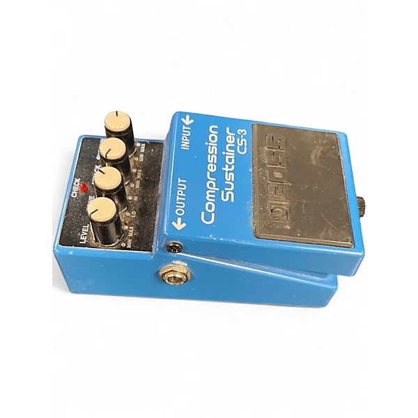 Used BOSS CS3 Compressor Sustainer Effect Pedal