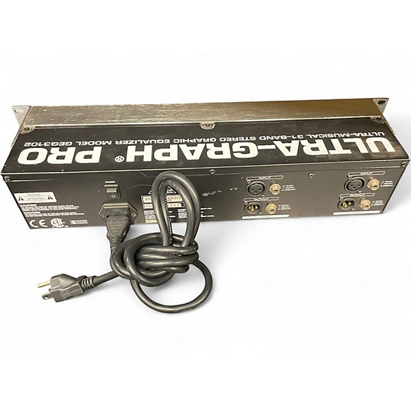 Used Behringer Ultra Graph Pro GEQ3102 Equalizer