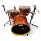 Used DW 3 Piece Collector's Series brown satin Drum Kit thumbnail
