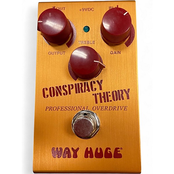 Used Way Huge Electronics CONSPIRACY THEORY PROFESSIONAL OVERDRIVE Effect Pedal