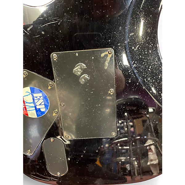 Used ESP LTD MH1000 Black Solid Body Electric Guitar