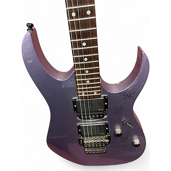 Used Ibanez RG470 Trans Purple Solid Body Electric Guitar