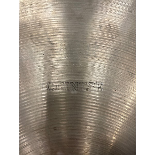 Used 1980s SABIAN 20in AA Chinese Cymbal