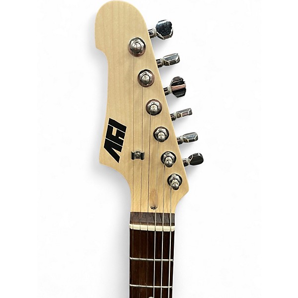 Used Iyv Vina Thinline Tele Left Handed Natural Electric Guitar