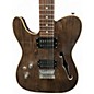 Used Iyv Vina Thinline Tele Left Handed Natural Electric Guitar