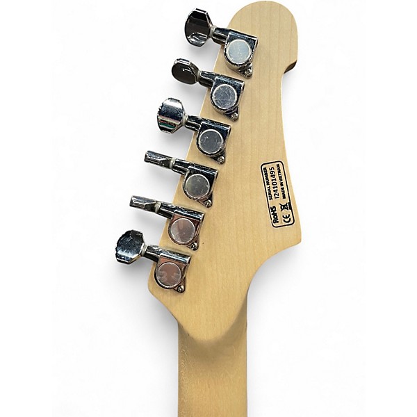 Used Iyv Vina Thinline Tele Left Handed Natural Electric Guitar