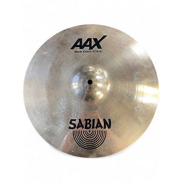 Used SABIAN 14in AAX Series Dark Crash Cymbal