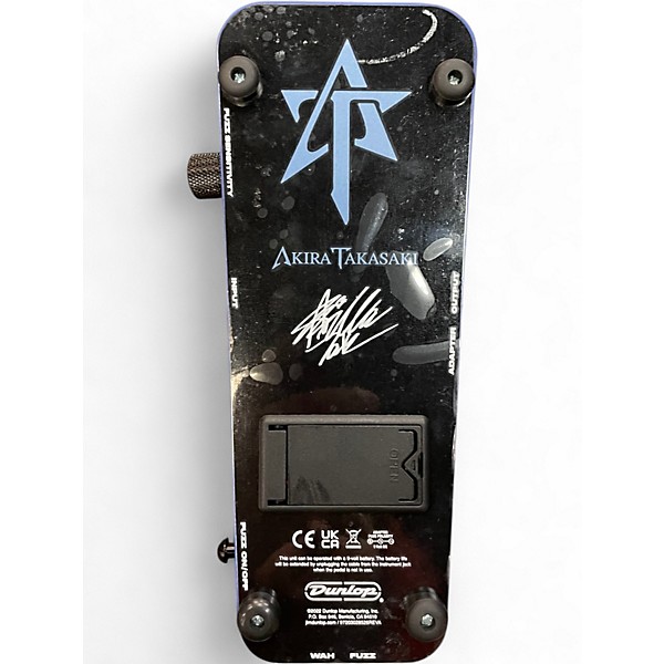 Used Dunlop Akira Takasaki Effect Pedal
