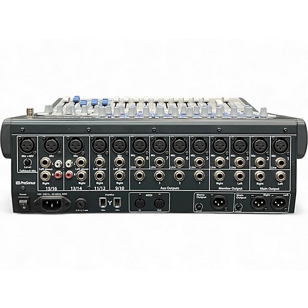 Used PreSonus Studio Live 16.0.2 Digital Mixer