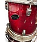 Used Ludwig 4 Piece rocker elite Wine Red Drum Kit