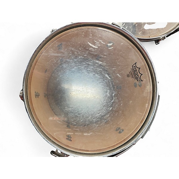 Used Ludwig 4 Piece rocker elite Wine Red Drum Kit