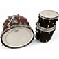 Used Slingerland 3 Piece 3 Pc Rock and Roll Outfit Maple Drum Kit Rootbeer Sparkle Drum Kit