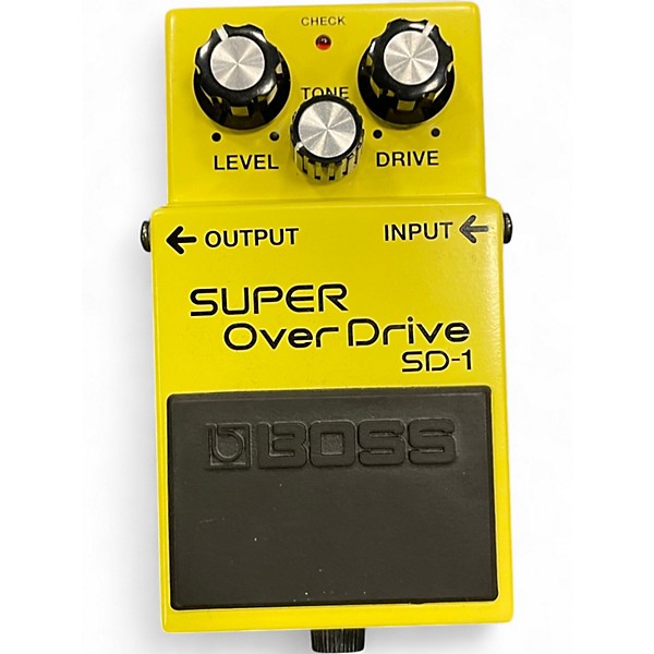 Used BOSS SD1 Super Overdrive Effect Pedal