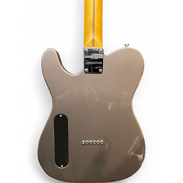 Used Fender Aerodyne Telecaster Dolphin Grey Solid Body Electric Guitar