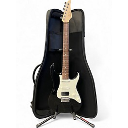 Used Suhr Throwback Standard Pro Black Solid Body Electric Guitar