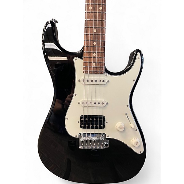 Used Suhr Throwback Standard Pro Black Solid Body Electric Guitar