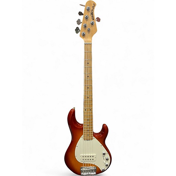 Used Ernie Ball Music Man Stingray 5 H Cherry Sunburst Electric Bass Guitar