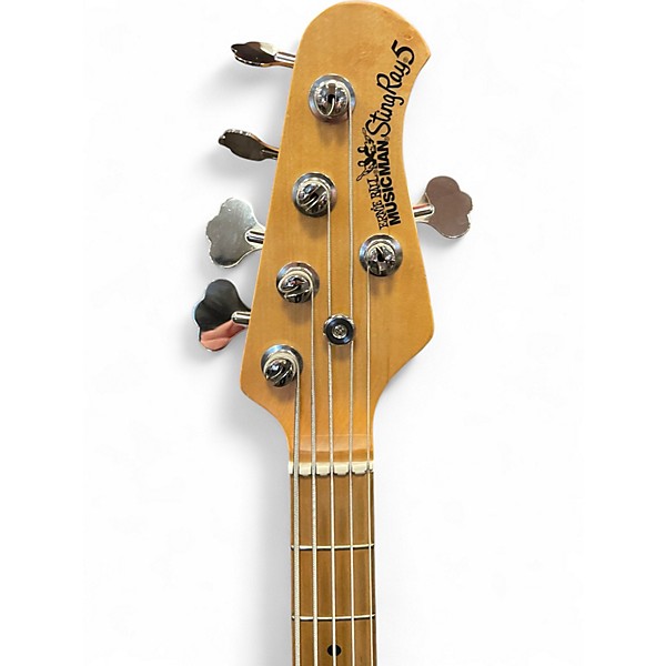 Used Ernie Ball Music Man Stingray 5 H Cherry Sunburst Electric Bass Guitar
