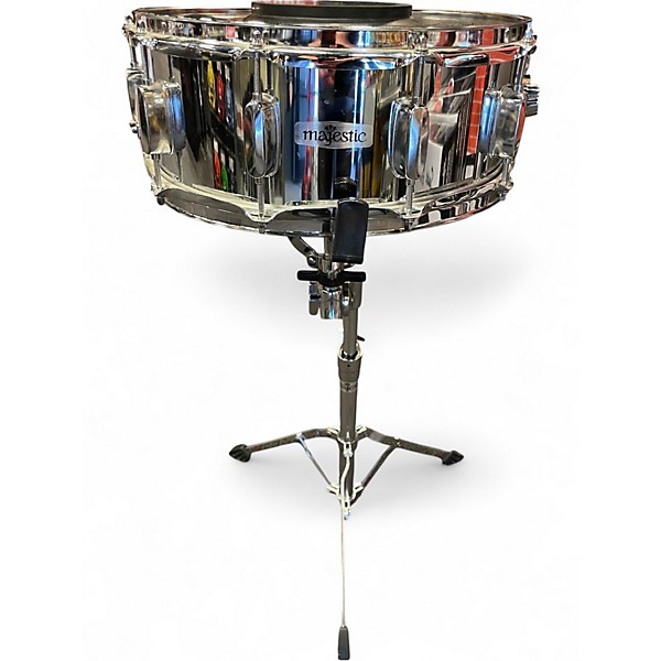 Used Majestic 14in Snare Drum Kit With Backpack Steel Drum
