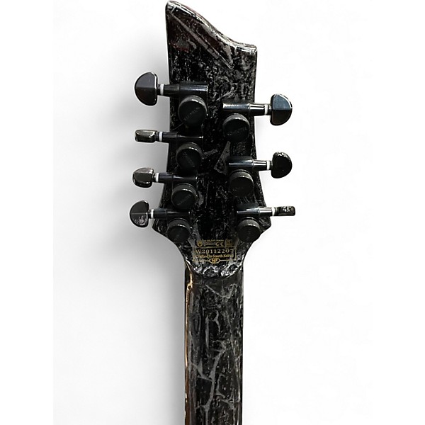 Used Schecter Guitar Research C-7 MULTISCALE SILVER MOUNTAIN Solid Body Electric Guitar