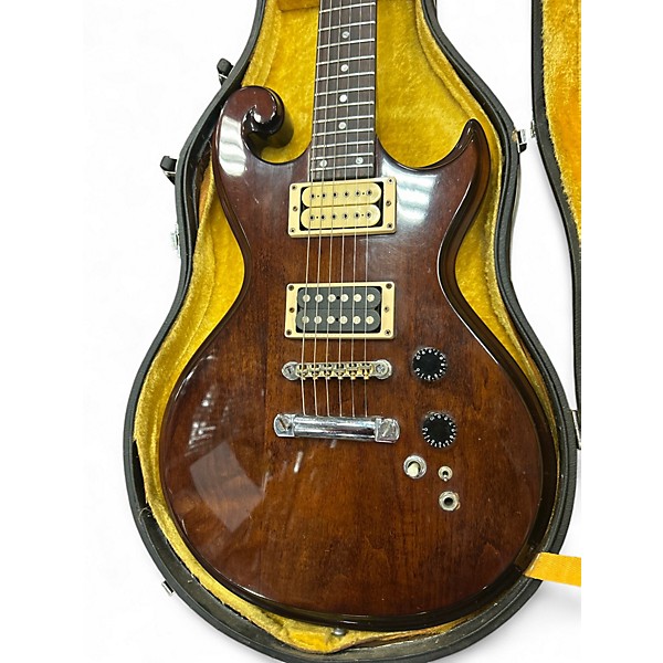 Vintage 1970s Epiphone  SC450 Walnut Solid Body Electric Guitar