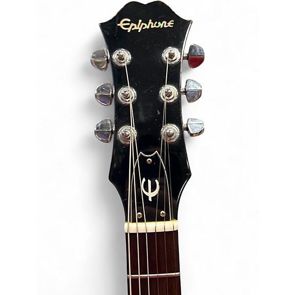 Vintage 1970s Epiphone  SC450 Walnut Solid Body Electric Guitar