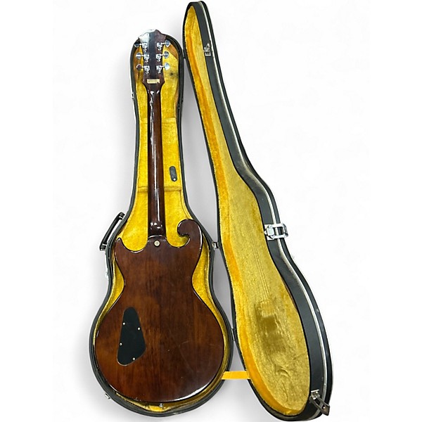 Vintage 1970s Epiphone  SC450 Walnut Solid Body Electric Guitar