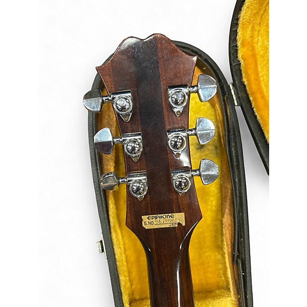 Vintage 1970s Epiphone  SC450 Walnut Solid Body Electric Guitar