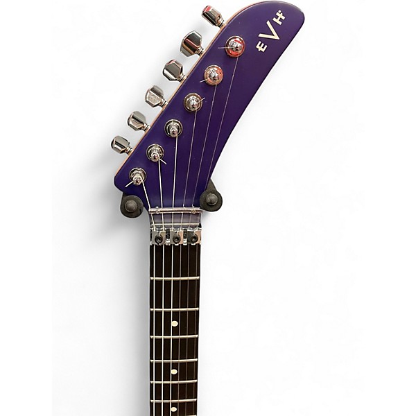 Used EVH 5150 Deluxe Poplar Burl Purple Daze Solid Body Electric Guitar