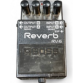 Used BOSS RV6 Digital Reverb Effect Pedal