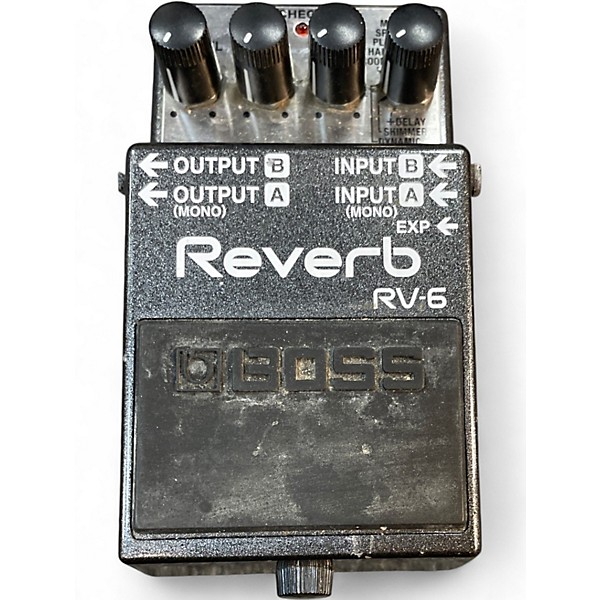 Used BOSS RV6 Digital Reverb Effect Pedal