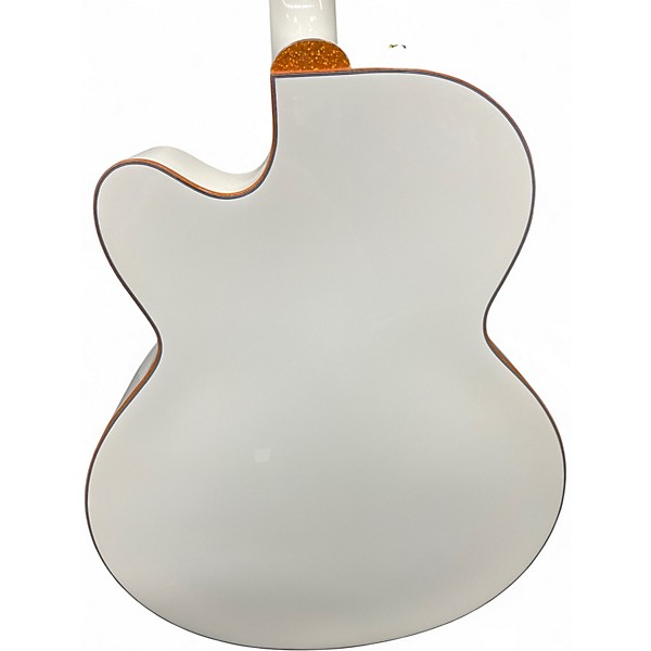 Used Gretsch Guitars G5022CWFE White Acoustic Electric Guitar